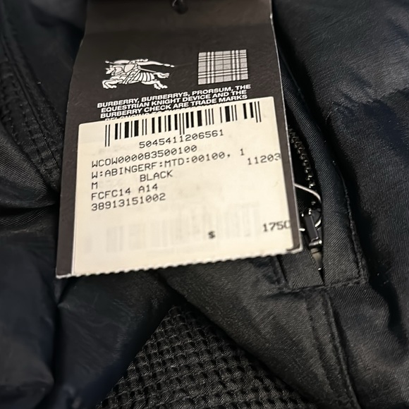 Brand NEW Burberry London Abbeydale Down Puffer Coat with Fur Hood size M - Picture 12 of 14